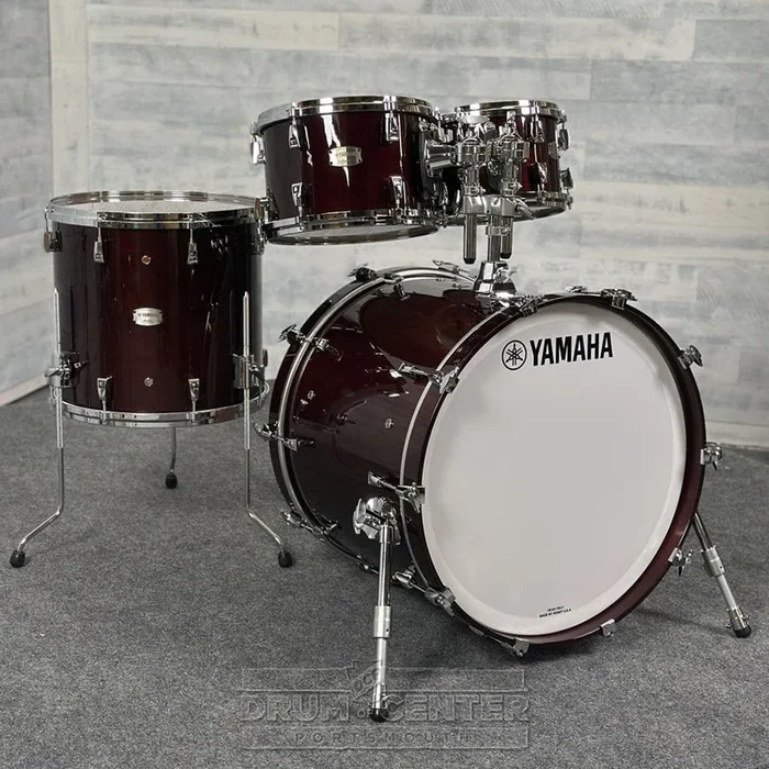 Yamaha Absolute Hybrid Maple 4pc Drum Set 22/10/12/16 Classic Walnut