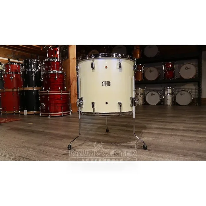 Yamaha Absolute Hybrid Maple Floor Tom 18×16 Polar White