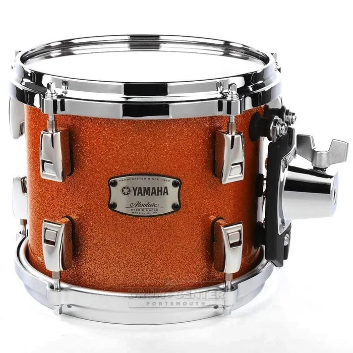 Yamaha Absolute Hybrid Maple Tom 8×7 Orange Sparkle
