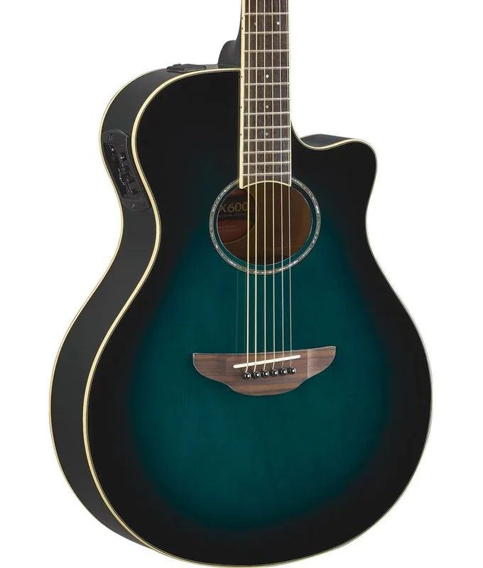 Yamaha APX600 Acoustic-Electric Guitar – Oriental Blue Burst