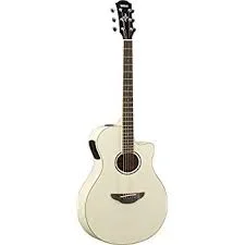 Yamaha APX600 Thin-line Cutaway – Vintage White