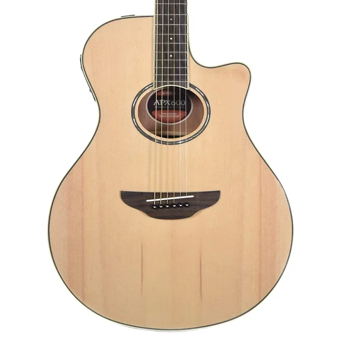 Yamaha APX600 Thinline Acoustic/Electric Guitar Natural