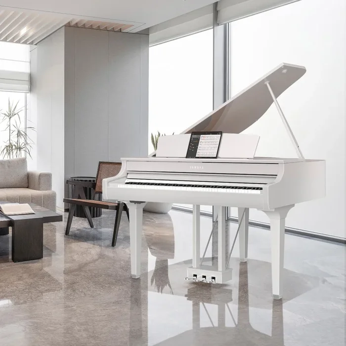 Yamaha Clavinova CSP-295GP Digital Grand Piano – Polished White