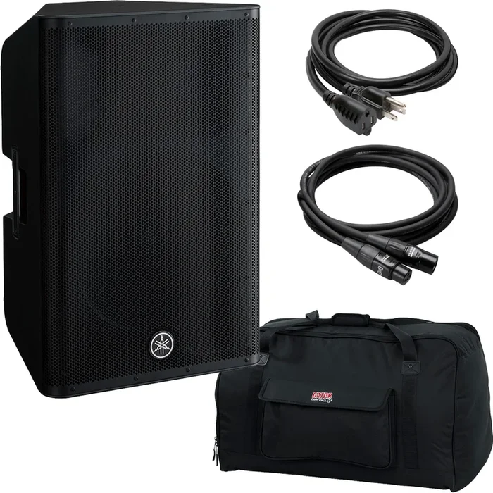 Yamaha DXR15 MKII Powered PA Speaker PERFORMER PAK