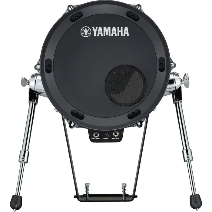 Yamaha KP128 12 Electronic Mesh Kick Pad Tower Real Wood OPEN BOX MODEL
