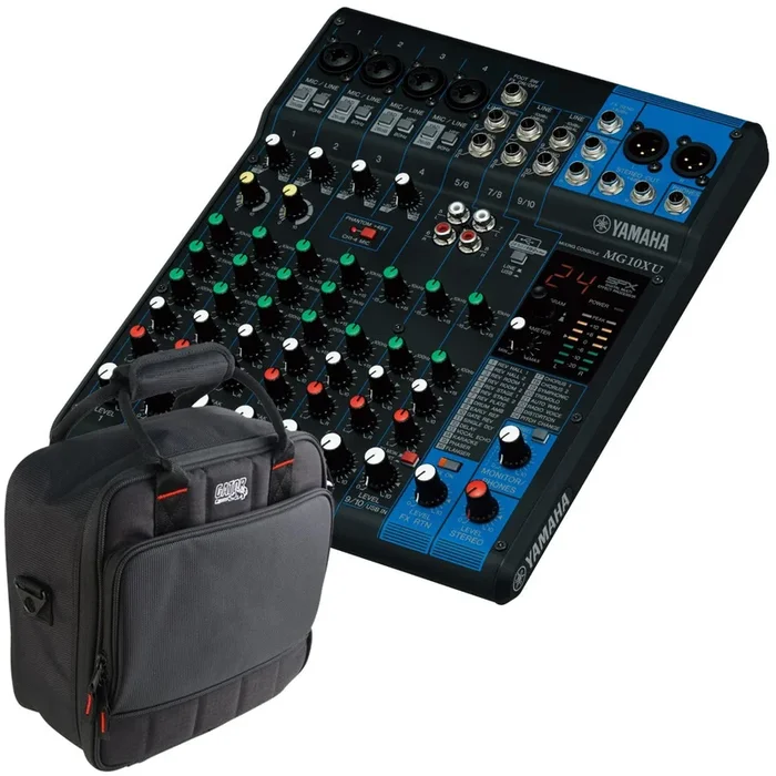 Yamaha MG10XU 10-Channel Compact Stereo Mixer/USB Interface CARRY BAG KIT