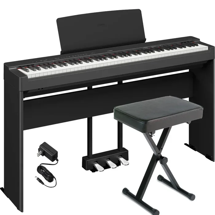Yamaha P-225 Digital Piano – Black HOME PAK
