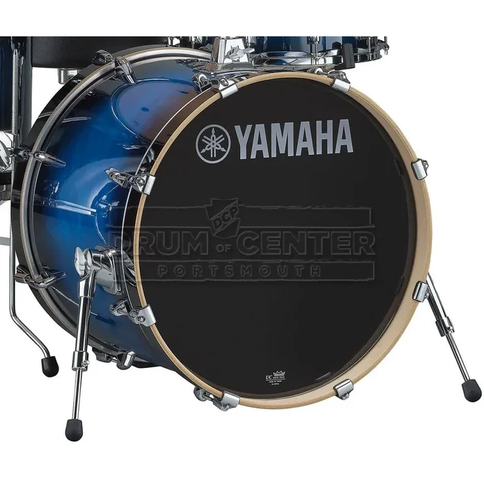 Yamaha Stage Custom Birch Bass Drum 24×15 Deep Blue Sunburst