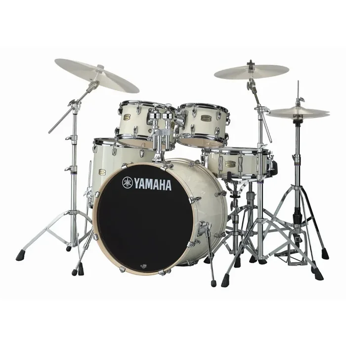 Yamaha Stage Custom Birch Fusion Pack with HW780 Hardware – Classic White