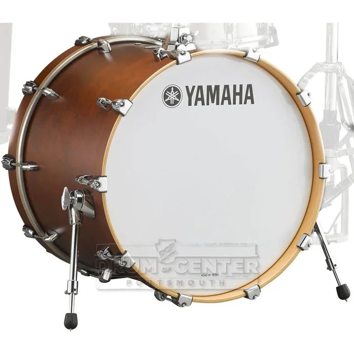 Yamaha Tour Custom Maple Bass Drum 22×16 Chocolate Satin