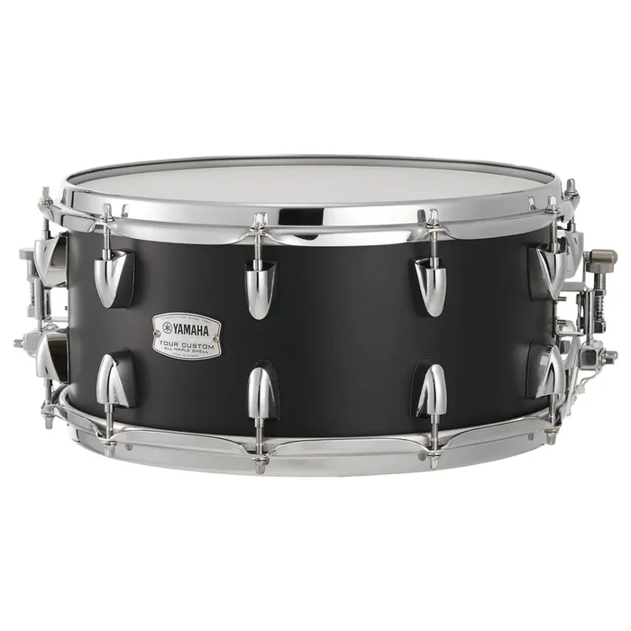Yamaha Tour Custom Maple Snare Drum 14×6.5 Licorice Satin