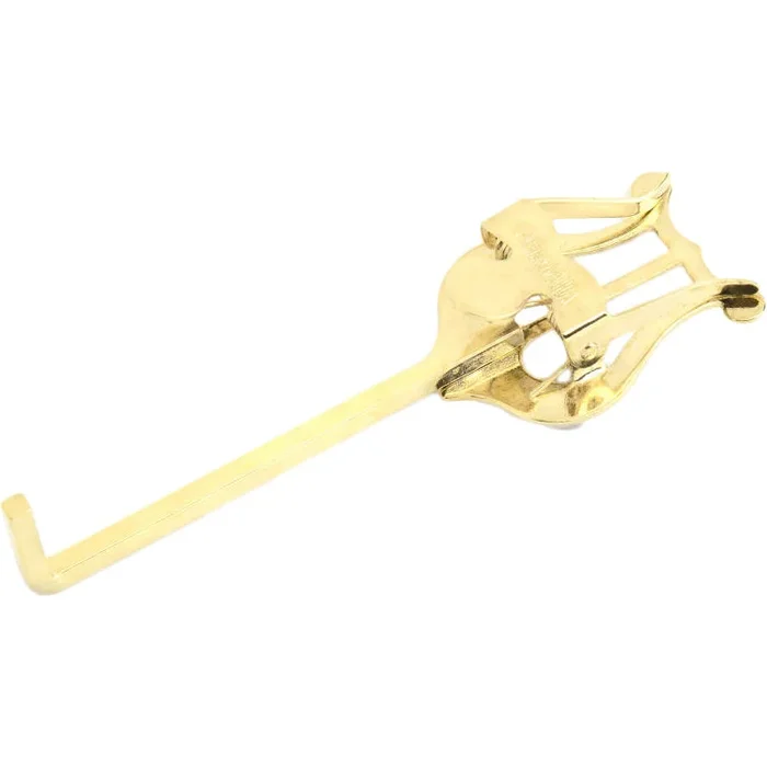 Yamaha YAC1509G Marching Baritone Lyre In A Lacquered Brass Finish