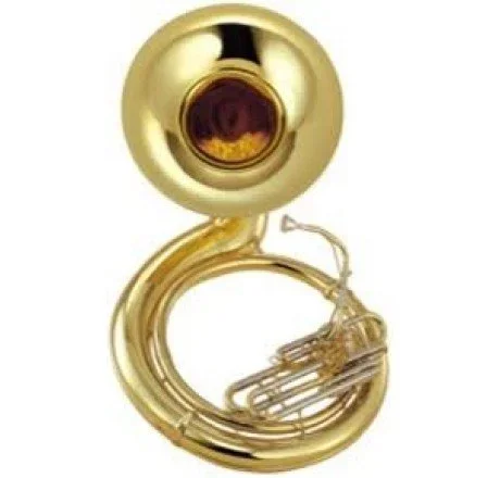 Yamaha YSH411WC Brass Sousaphone Bb with Case