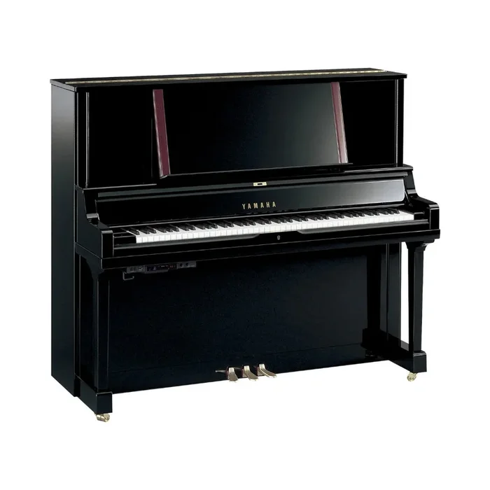 Yamaha YUS5TA3PE 131cm Professional Upright Piano with TA3 TransAcoustic System in Polished Ebony