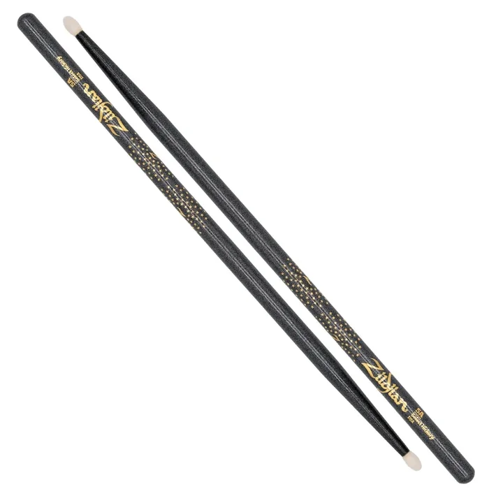 Z Custom LE Drumstick Collection 5A Black Chroma, Nylon Tip
