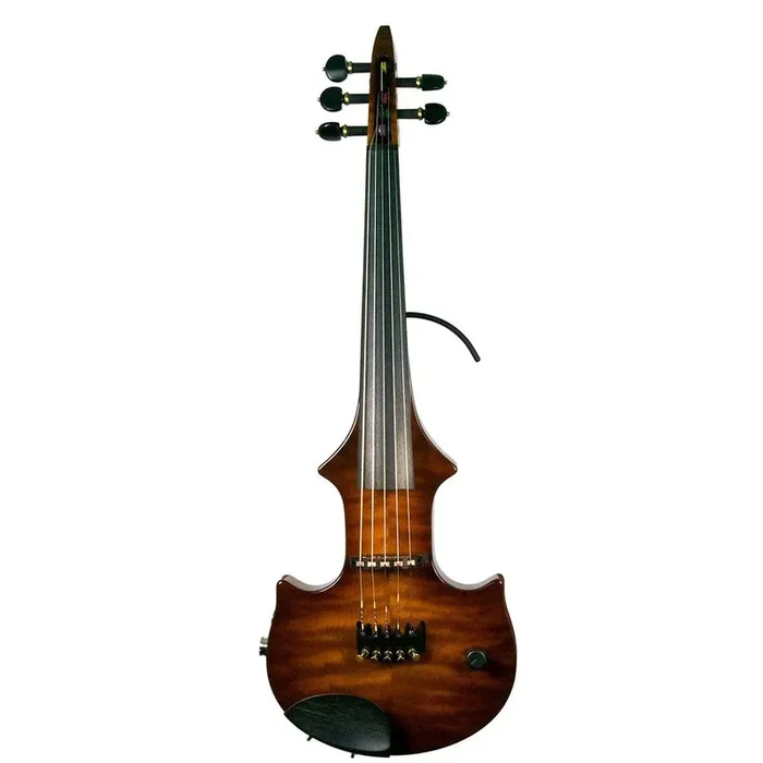 ZETA Jazz Fusion electric violin, Roasted Flamed Maple Top & Neck with Cremona Burst finish