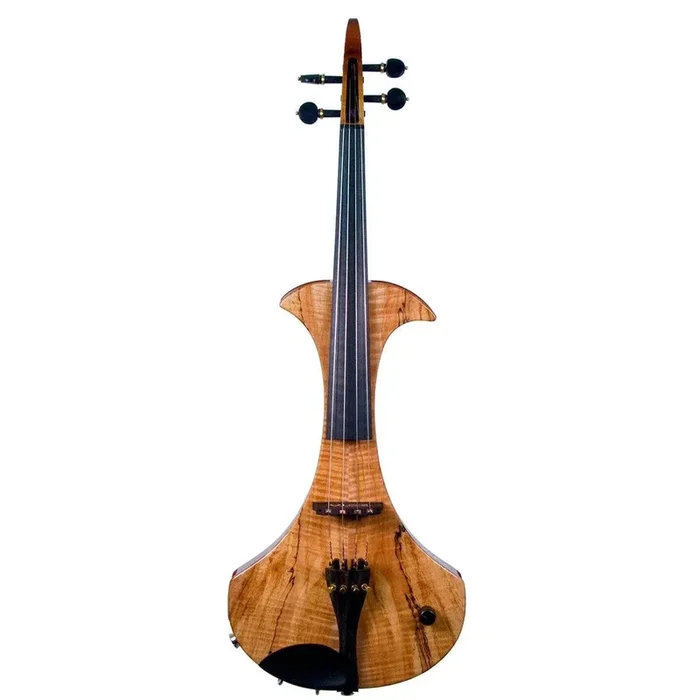ZETA Jazz Modern 16-inch VIOLA with MIDI OUT, spalted flamed maple
