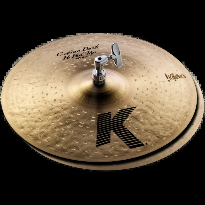 Zildjian 14” K Custom Dark Hi Hat Cymbals