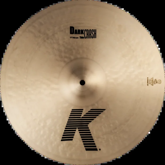 Zildjian 17” K Series Dark Thin Crash Cymbal