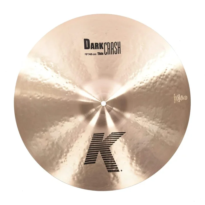 Zildjian 19″ K Dark Thin Crash Cymbal