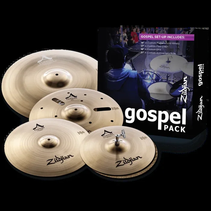 Zildjian Gospel A Custom Cymbal Set
