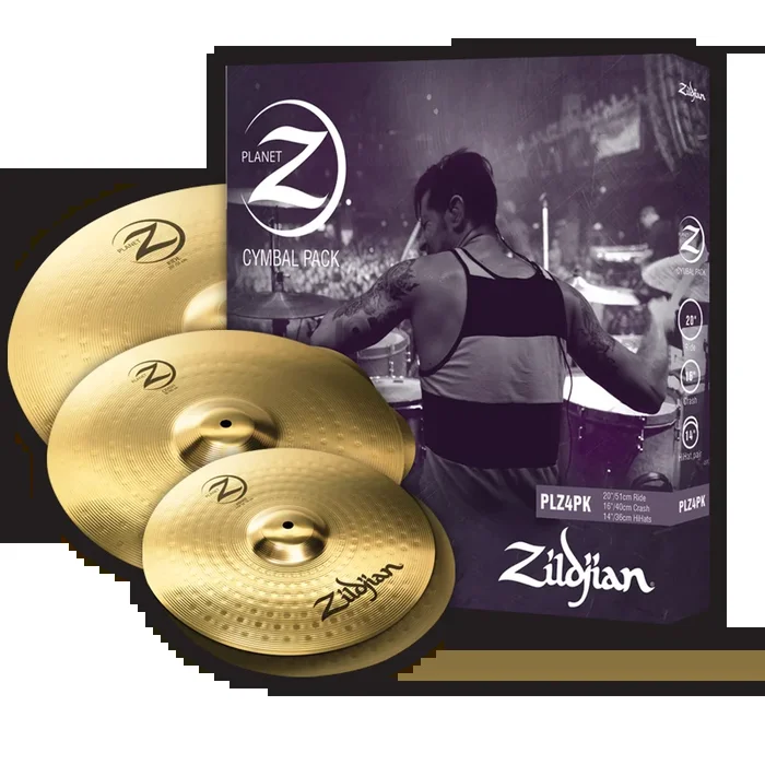 Zildjian Planet Z 4 Pack Cymbal Set
