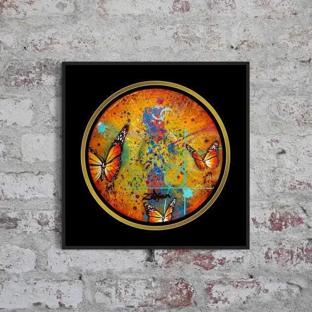 ZILDJIAN X RISK LTD EDITION PAPER CYMBAL PRINTS