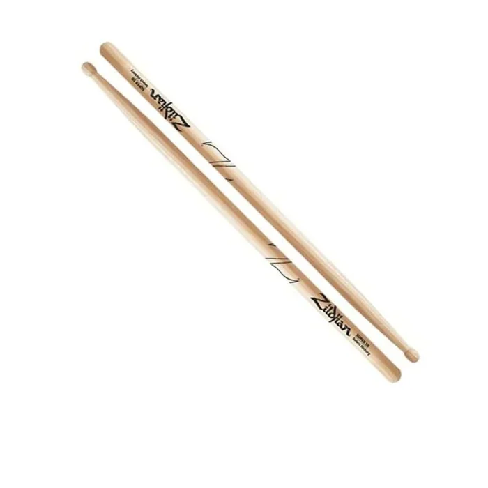 Zildjian ZS5B Super Wood Tip Hickory Drumsticks – 5B