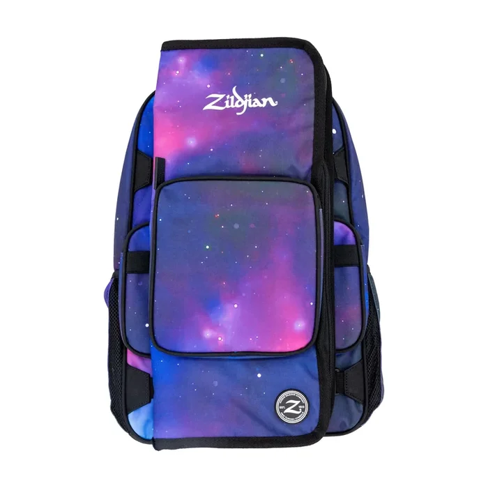 Zildjian ZXBP00302 Mochila y Bolsa para Baquetas para Estudiantes – Purple Galaxy